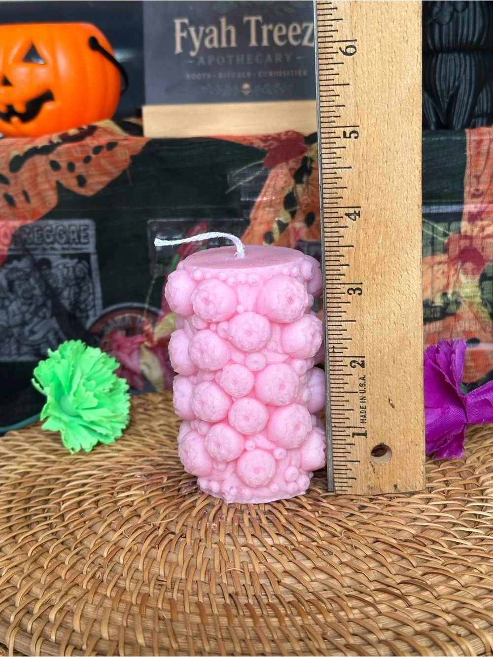Bloom & Berries Pillar Candle